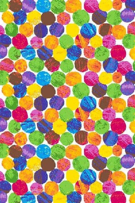 Eric Carle S Color Dots Fabric Spotsandstripes In Eric Carle