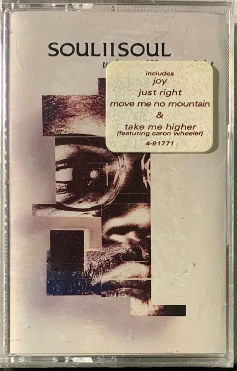 Soul Ii Soul Vol Iii Just Right Cassette 1992 Virgin New Sealed Ebay