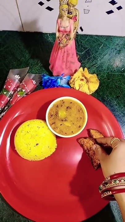 Sunday Special Lunch Thali😋veg Lunch Thalishortsytshortsviral Youtube