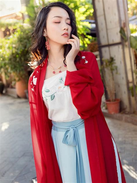 Modern Girl Hanfu Dress Newhanfu