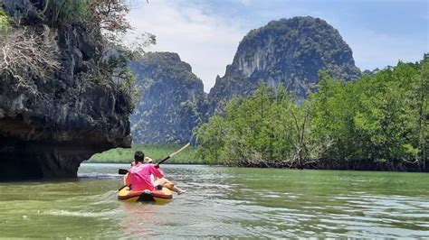 Phuket James Bond Island per speedboot met kanoën en lunch GetYourGuide