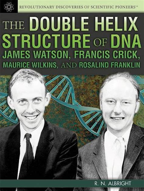 pre owned  double helix structure  dna james watson francis