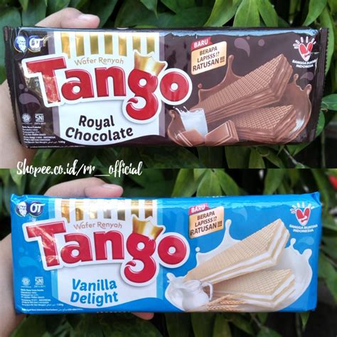 Jual Wafer Renyah Tango Rasa Long Vanilla Milk Chocolate Shopee Indonesia