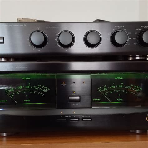 Onkyo Integra Amplifier M F And Preamp P F Av Market