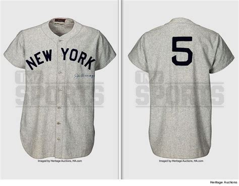 Joe DiMaggio Signed World Series Jersey Expected To Sell For $400k