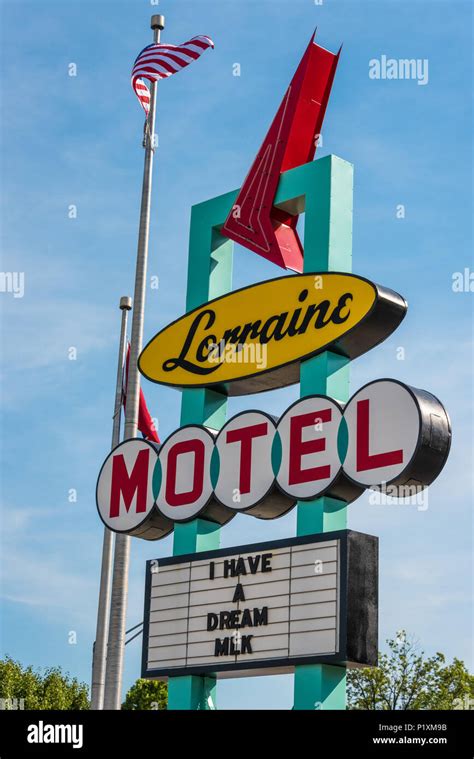 Lorraine Motel in Memphis, Tennessee, where Martin Luther King, Jr. was ...