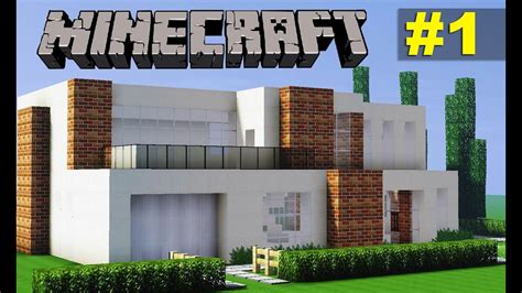 Minecraft Tutorial Casa Moderna Pequena Manyacraft Youtube