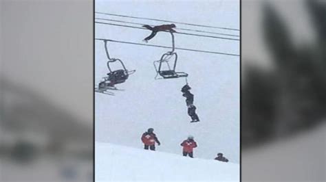 Professional Slackliner Describes Rescuing Skier Dangling From