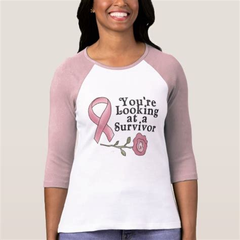 Breast Cancer Survivor T Shirt Zazzle