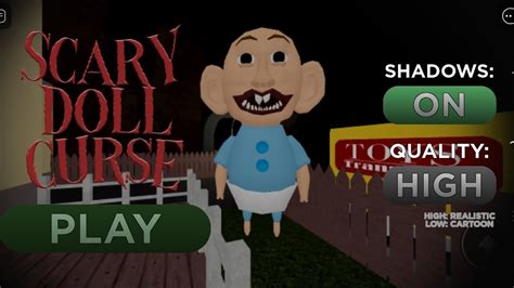 Scary Doll Curse Roblox Gameplay Youtube