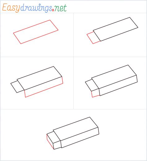 how to draw an eraser