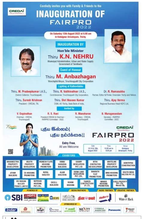 Trichy Updates On Twitter CREDAI Fairpro 2022 Started Today At