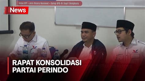 Partai Perido Terus Mantapkan Strategi Jelang Pemilu 2024 YouTube