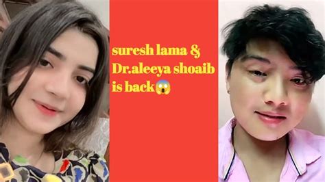 Suresh Lama Dr Aleeya Shoaibis Backafter Fight Tiktok Live