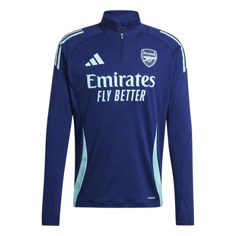 Adidas Arsenal Tiro Training Mens Zip Top Sport From