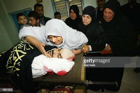 The Mother Of Palestinian Militant Abed Al Hamed Abu Al Aesh Who Was