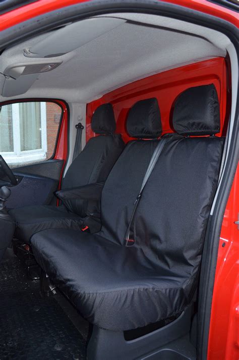 Vauxhall Vivaro Standard 2014 2019 Tailored Front Seat Covers