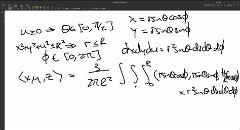 Solved Let R 0 And H 0 And Let 𝒲 Be The Upper Half Of The Ellipsoid X 2 Y 2 R Z H 2 R 2