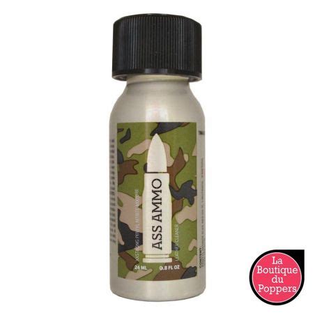 Poppers Ass Ammo 24ml Pentyle Pas Cher Sur La Boutique Du Poppers