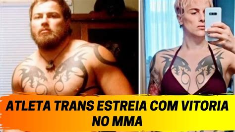 Atleta Trans Estreia Vitoria No Mma Youtube