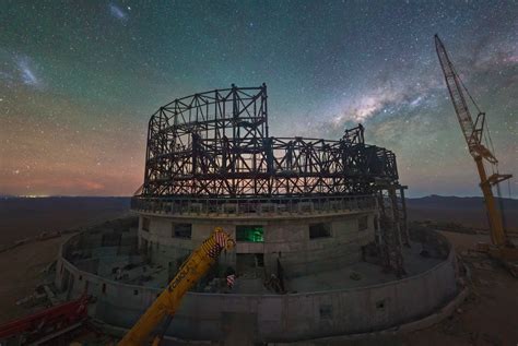 La Construcci N Del Telescopio Extremadamente Grande Avanza Astrobit Cora