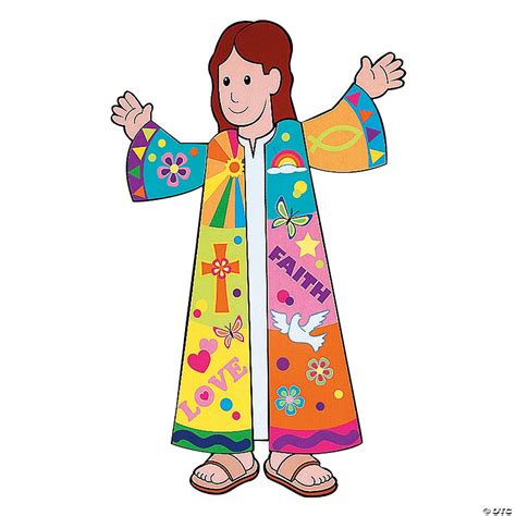 Joseph And His Colored Coat Diy Sticker Scenes Oriental Trading