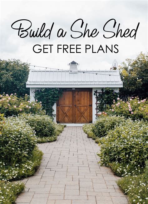 Build a She Shed in a Weekend with These Plans