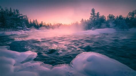 Hintergrundbilder Natur Drau En Winter Kalt Eis Wasser Fluss