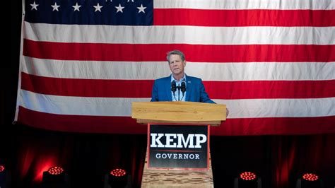 Georgia Gov Brian Kemp Wins Gop Primary Will Face Stacey Abrams In