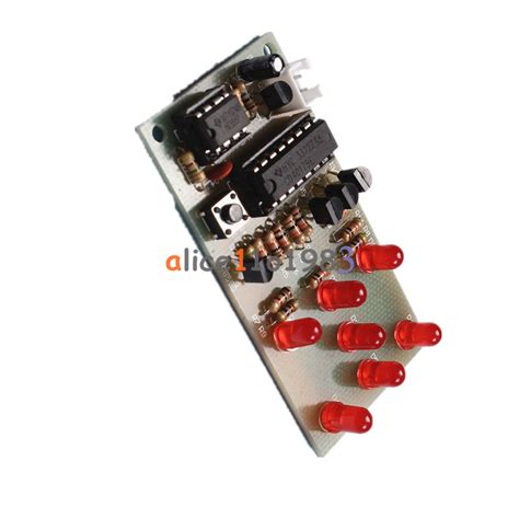 Elektronischer Würfel Ne555 Cd4017 Diy Kit 5mm Rot Led 4 5 5v Icsk 057a Elektronische Fun Ebay