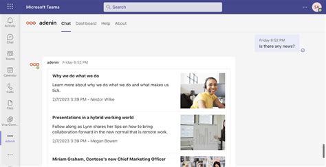 Help With The Adenin App For Microsoft Teams Adenin Docs