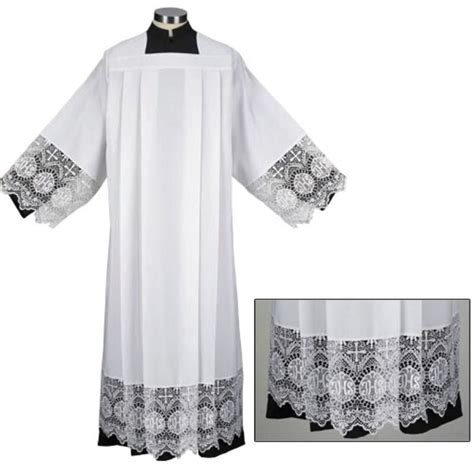 Lace Surplice Catholic Pattern