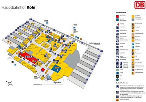 Cologne hauptbahnhof map - Ontheworldmap.com