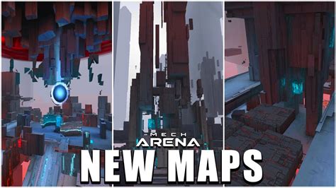 New V Maps Visual Design Review Mech Arena Youtube