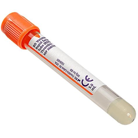 B D Vacutainer Rapid Serum Tubes SSS Australia SSS Australia