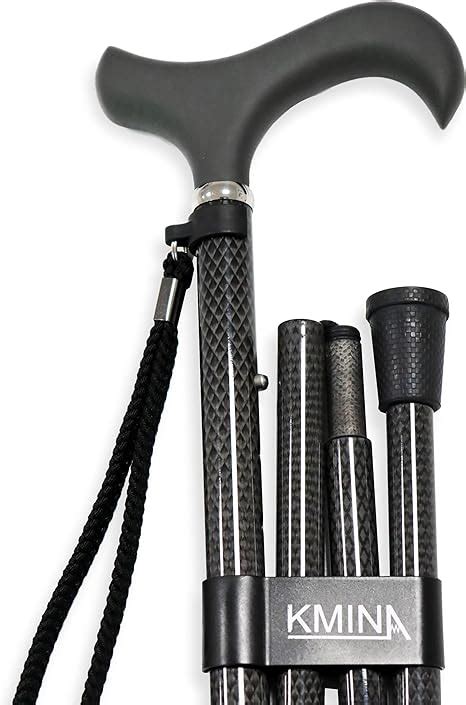 Amazon Co Jp Kmina Pro Folding Walking Sticks For Men Carbon Fibre