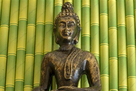 The Figure Of A Buddha In A Meditative Position Stock Photo Image Of