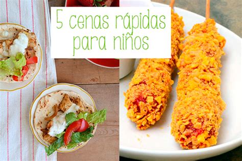 5 Ideas De Cenas Para Ninos 2 Recetas Paso A Paso Menu Semanal NBKomputer