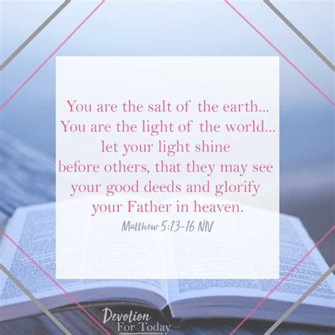 Kingdom Influence - Devotion for Today