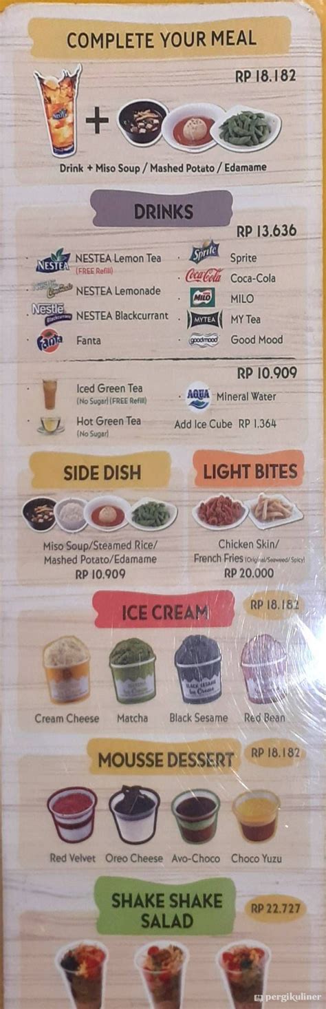 Selalu Diperbarui Menu Pepper Lunch Slipi