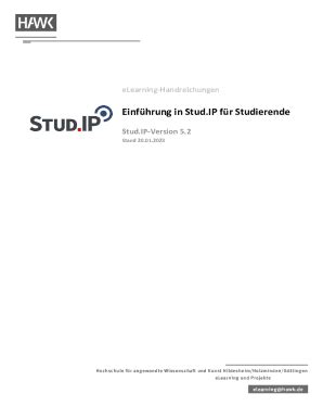 Ausf Llbar Online First Steps In Stud Ip For Students Georg August