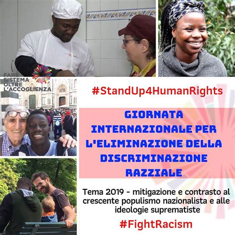 Giornata Internazionale Contro La Discriminazione Razziale Fare