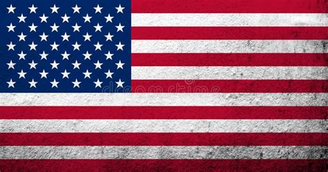 United States of America National Flag with National Flag of Brazil . Grunge Background Stock ...