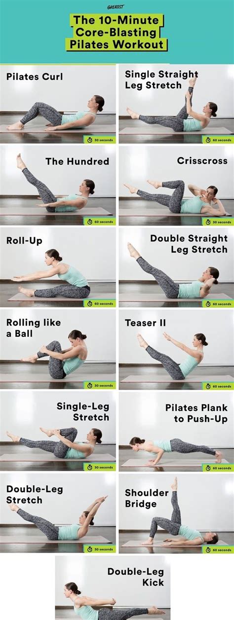 Pilates Exercises Core Muscles