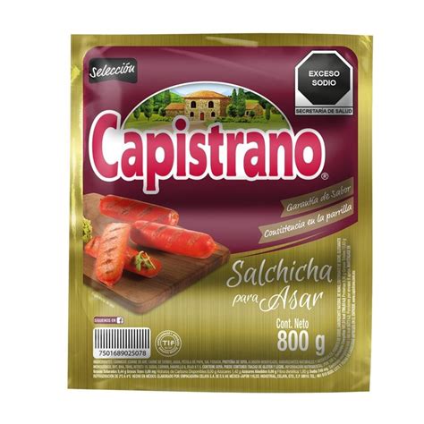 Salchicha Capistrano Para Asar G Walmart