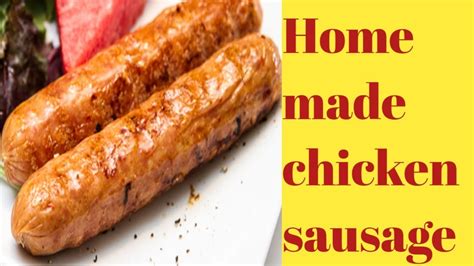 Chicken Sausages Chicken Sausages Recipe Home Made Chicken Sausage How