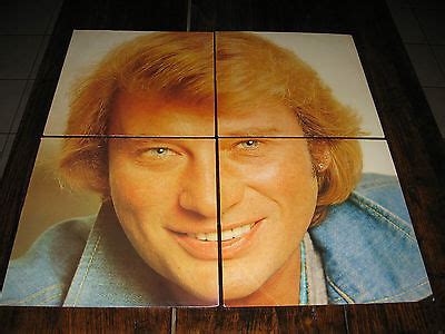 Popsike 4 LP JOHNNY HALLYDAY PUZZLE POSTER DISQUES 810395 FORMANT