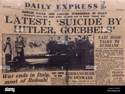 Suicidio di hitler goebbels fotografías e imágenes de alta resolución