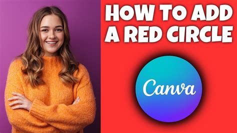 How To Add A Red Circle In Canva Canva Tutorial YouTube