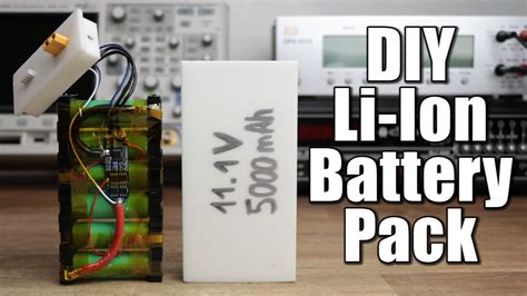 Make Your Own Li Ion Battery Pack Youtube